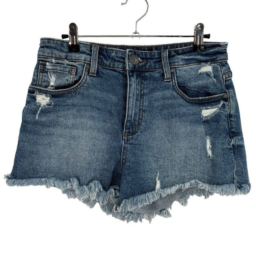 Kut from the Kloth Blue Jean Shorts